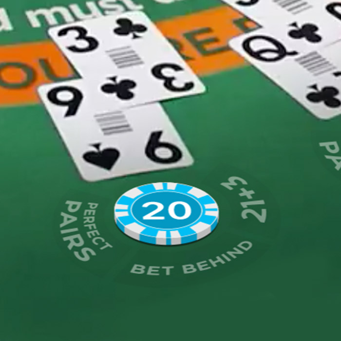 Live Blackjack Side Bets feature banner